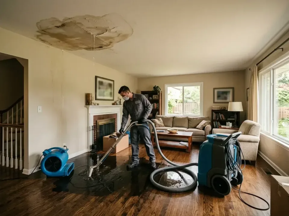 attic-pipe-burst-ceiling-drip-008 — frequently asked questions, Water Damage Restoration & Carpet Care in Hatboro, PA